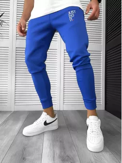 Pantaloni de trening albastri 12616